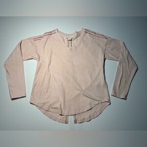 Ariat Women’s Light Pink Long Sleeve Shirt With Embroidery Details Sz Med